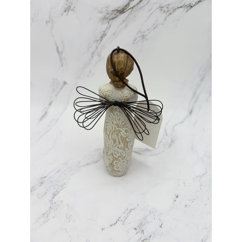 2016 Willow Tree Demdaco Susan Lordi Christmas Angel Ornament With Box - Picture 2 of 6